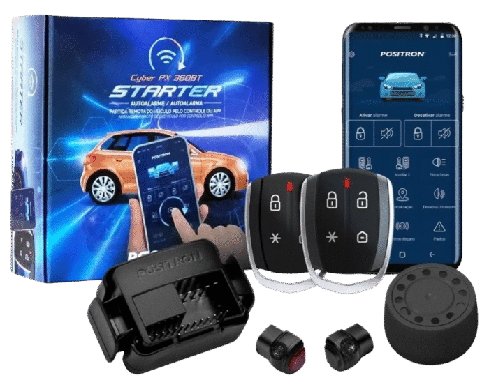 ALARMA PARA AUTO CYBER PX 360 BT EXP - Image 1