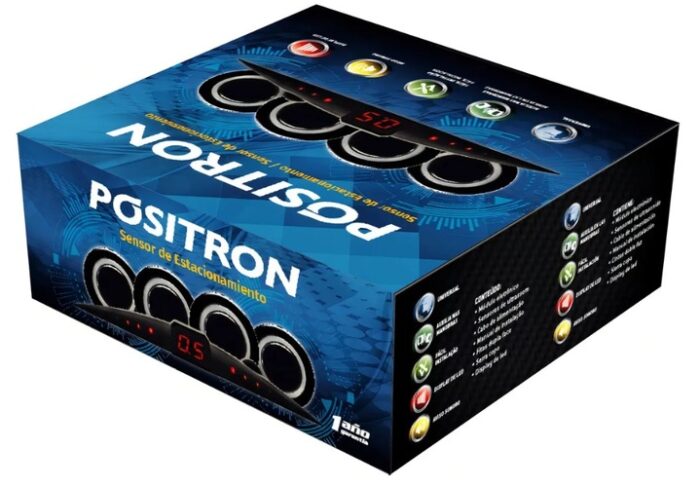 SENSOR DE ESTACIONAMIENTO POSITRON PS 210 NEGRO - Image 2
